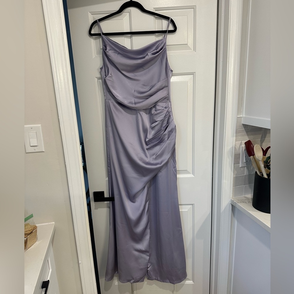 Birdy Grey-Lydia Matte Satin Dress